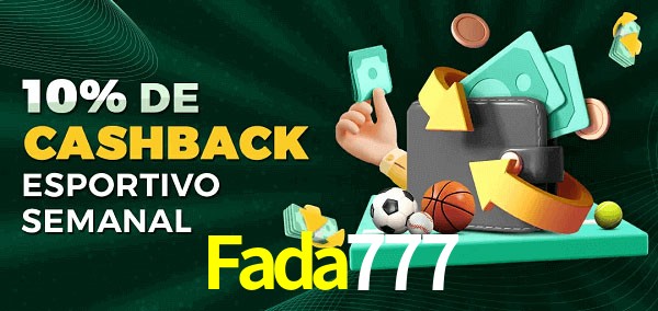 10% de bônus de cashback na Fada777